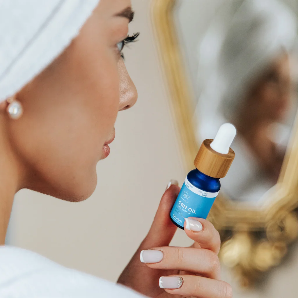 CBN oil explained with focus on possible calming effects, and sleep support