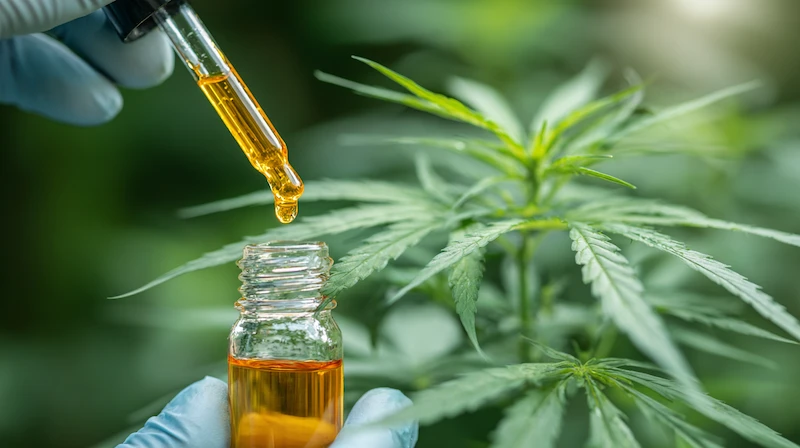 Full spectrum CBD oil with entourage effect