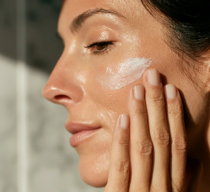 Rejuvenating CBD face cream with botanicals and hyaluronic acid for daily hydration skincare lines