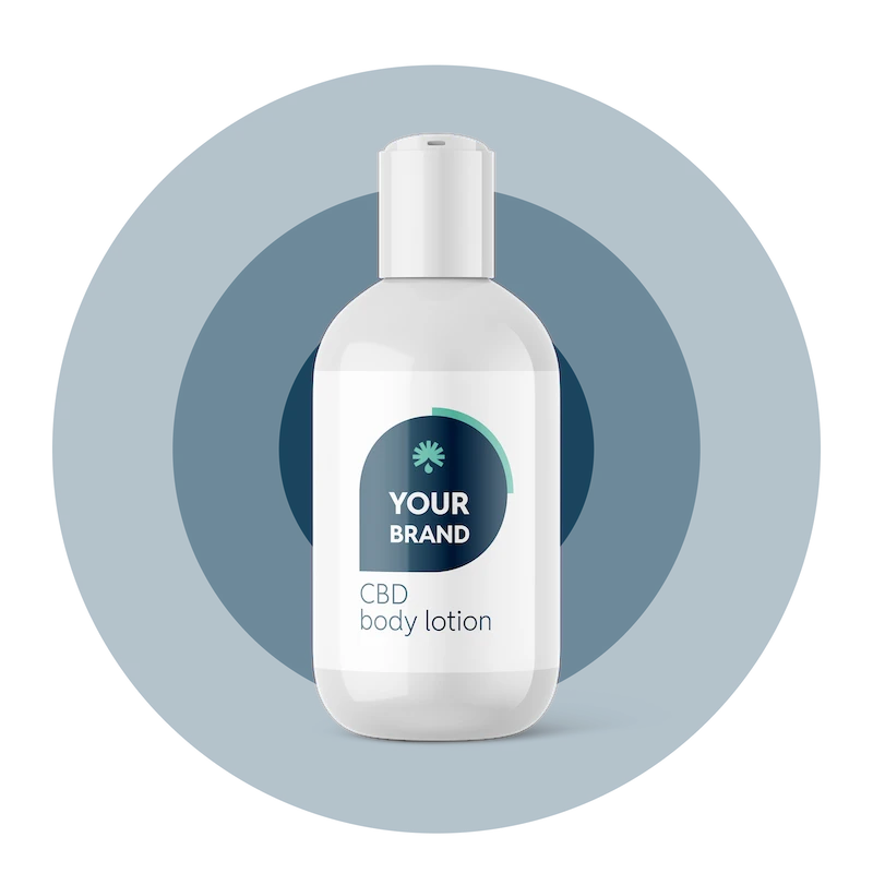 White label cbd body lotion manufacturing by Hempo Solutions
