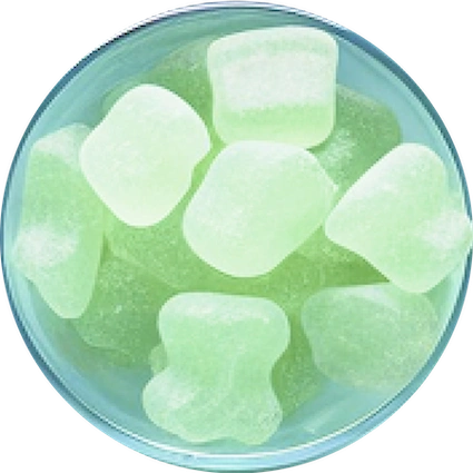 cbd gummies green apple flavour