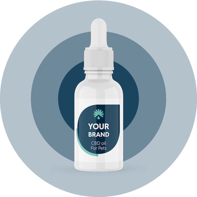 White label cbd oil for pets manufacturing by Hempo Solutions
