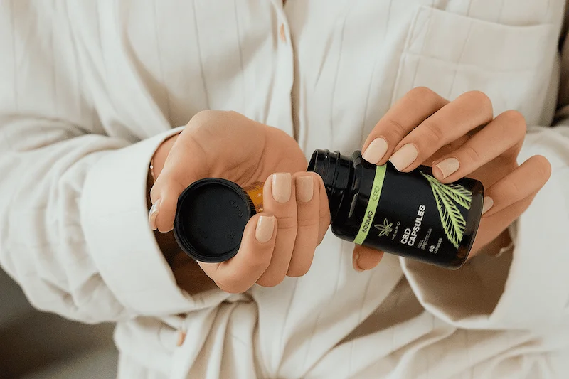 CBD capsules with consistent dosing and convenient, taste-free format for retail brands