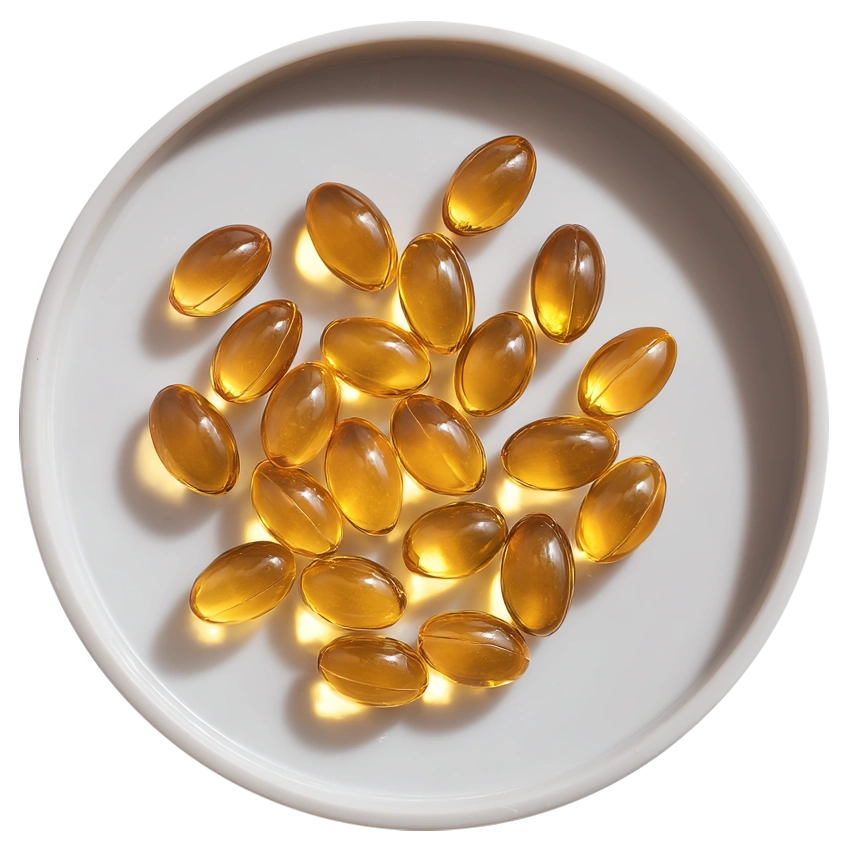 Full Spectrum CBD Capsules, vegan softgels, offered as white label product and in bulk supply