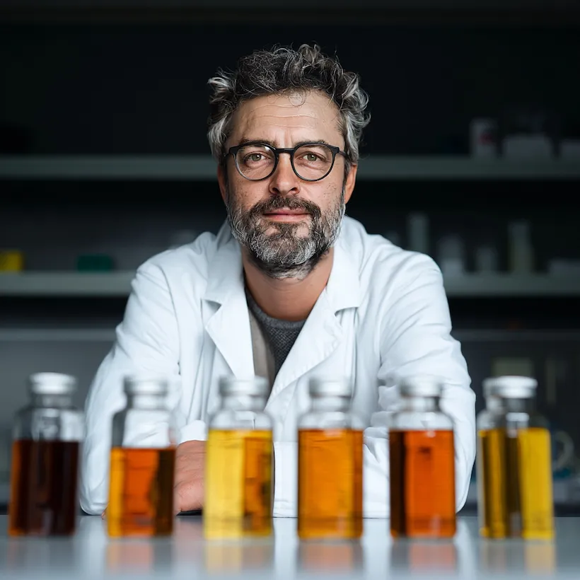 CBD private label manufacturing by Hempo Solutions with expert custom formulations and premium botanical extracts led by biochemist karl muller