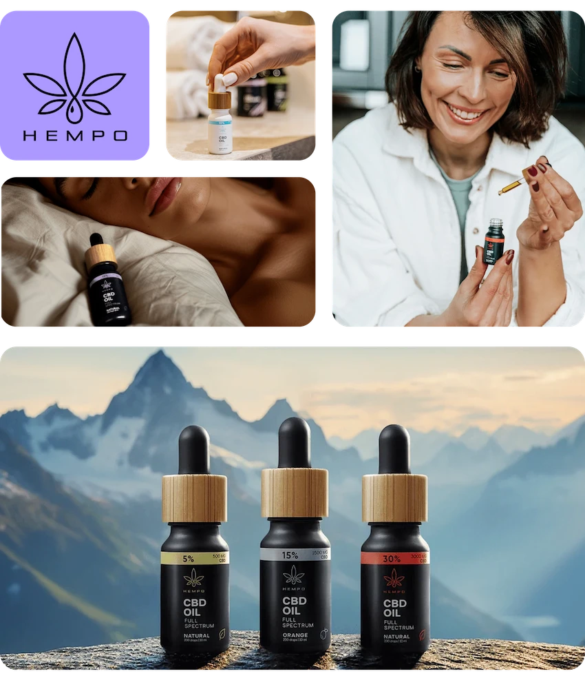 Hempo retail CBD brand built across multiple countries, bringing real-market insights to white label manufacturing