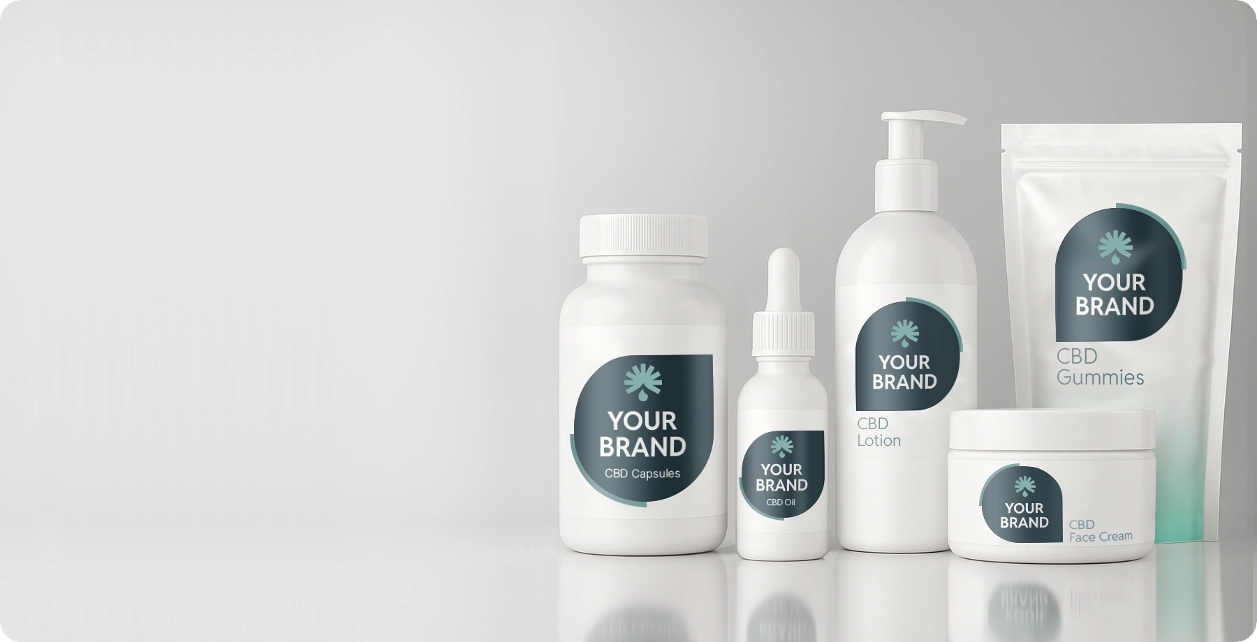 White label cbd products manufacturing in Europe by Hempo Solutions